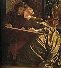 The Painter's Honeymoon by Lord Leighton - Click to send as a free postcard!