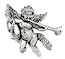 Sterling Silver Cherub Pendant
