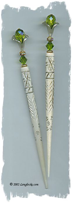 April Bud LongLocks PosyStix Hair Sticks