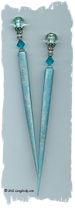 Arctic Ice LongLocks FantasyStix Hair Sticks