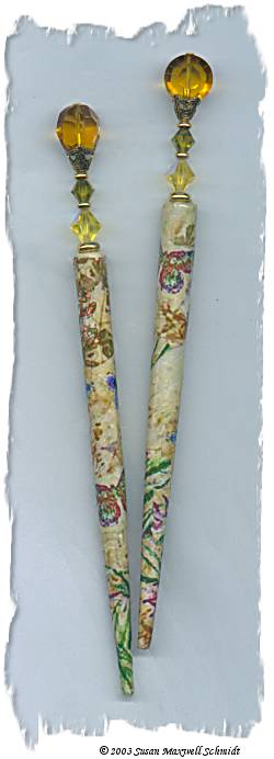 Asian Meadow LongLocks DecoStix Hair Sticks