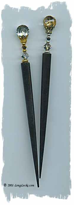 Aurum Argent DuetStix Hair Sticks