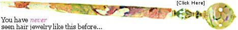 Autumn Whispers Special Edition LongLocks SugarStix Hair Jewelry
