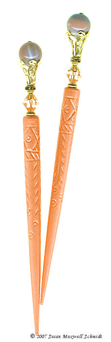 Beautiful Autumn Special Edition GlimmerStix LongLocks HairSticks - Click to see our full catalog!