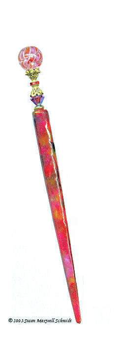 Berry Burst LongLocks HairSticks Hair Jewelry Design - Click to see our hair jewelry catalog!