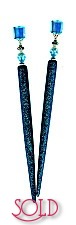 Blue Cubism GlitterStix Hair Ornaments
