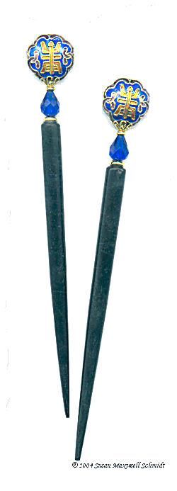 Blue Lantern Original LongLocks HairSticks