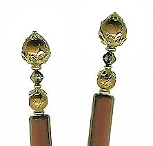 Bronze Ambrosia LongLocks RapunzelStix Hair Pins