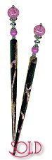 Budding Orchid MineraliStix Hair Sticks