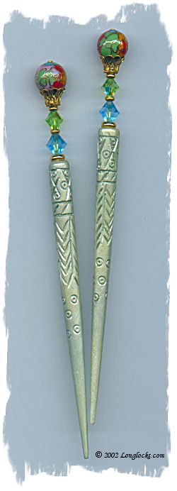 Color Garden LongLocks GlimmerStix Hair Sticks
