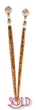 Copper Pearl FoilStix Hair Sticks