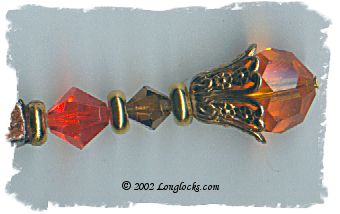 Copper Sun LongLocks HairSticks