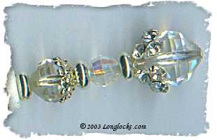 Crystal Bouquet BridalStix Wedding Hair Jewelry