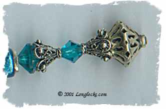 Czarina Blue SterlingStix Hair Sticks