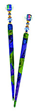 Dichroic Drama Special Edition DecoStix Hair Jewelry