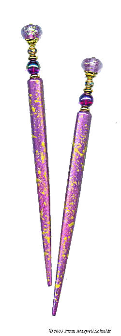 Dichroic Drizzle LongLocks DrizzleStix Hair Sticks