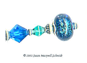 Dichroic Peacock LongLocks Hair Accessories
