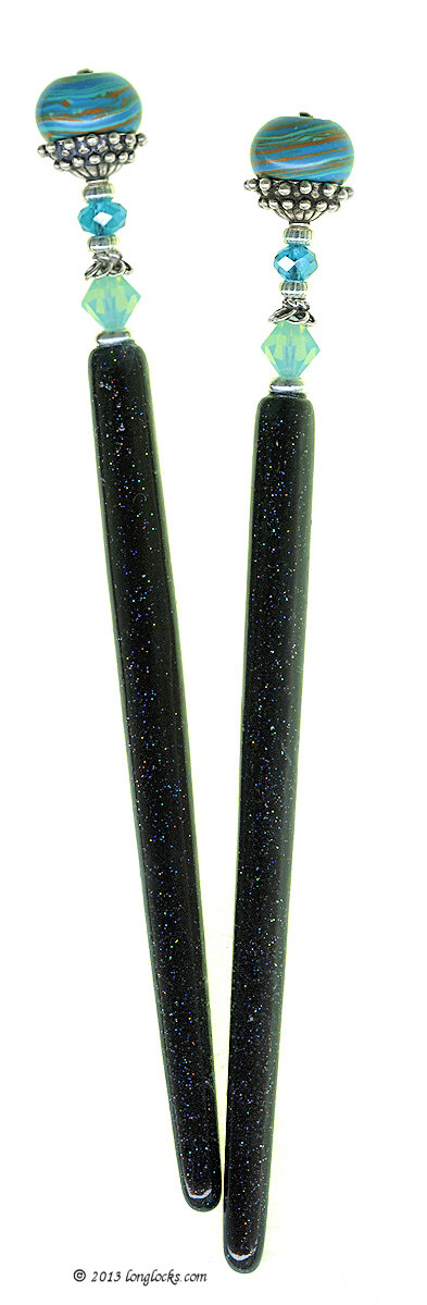 Earth Princess Special Edition LongLocks HoloStix Hair Sticks