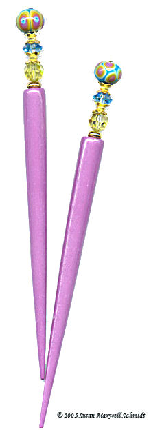 Easter Bonnet LongLocks DuetStix Hair Sticks