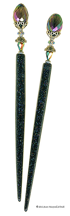 Electra Borealis LongLocks Design - Click to see our hair jewelry catalog!