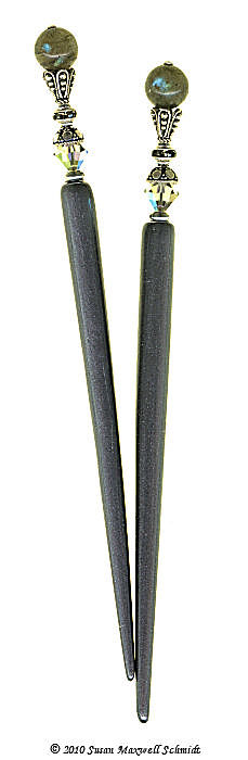 Elusive Blue LongLocks Design - Click to see our hair jewelry catalog!