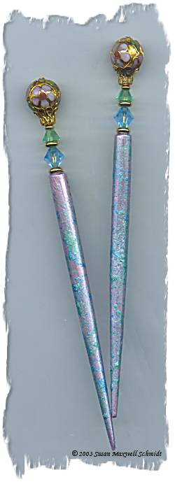 Floral Drizzle LongLocks DrizzleStix Hair Sticks