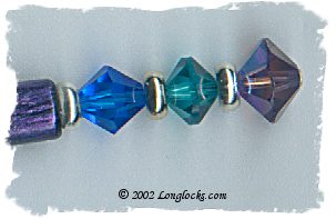 Fluorescent Peacock FantasyStix Hair Sticks