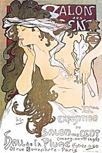 A French Art Deco Poster - Click to send it as a free postcard!