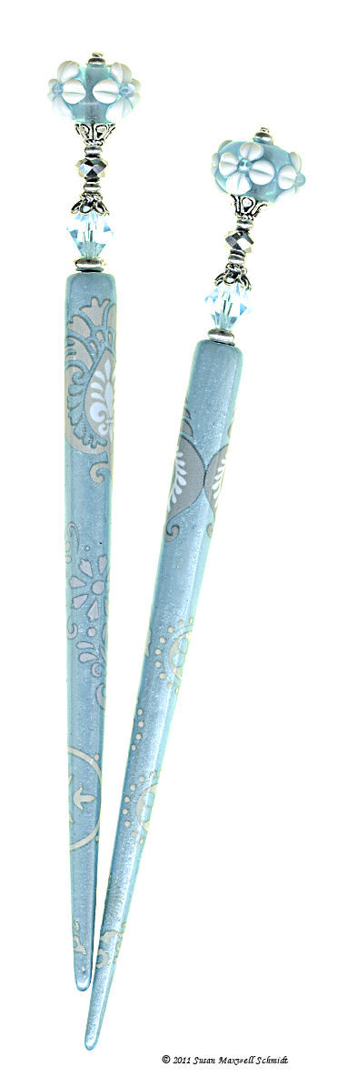 Frost Blossoms Special Edition LongLocks Stix Nouveau Hair Sticks