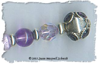 Frosted Iris LongLocks Hair Sticks