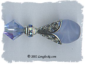 Frosted Periwinkle LongLocks HairSticks