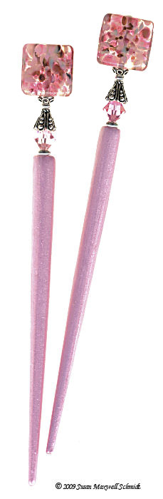 Frozen Strawberries Special Edition DuetStix LongLocks Hair Jewelry - Click to see our full catalog!
