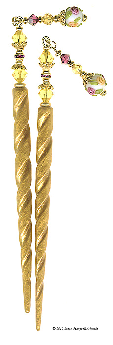 Garden Gala LongLocks Design - Click to see our hair jewelry catalog!