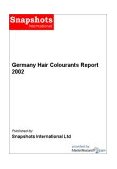 Germany Hair Colourants Report 2002 [DOWNLOAD: PDF]
