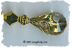 Gilded Bronze LongLocks HairSticks