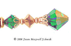 Glittering Emerald LongLocks Hair Accessories