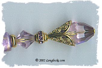 Gossamer Lilac LongLocks HairSticks