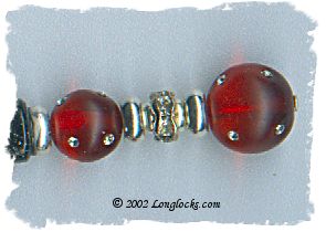Great Balls o' Fire! LongLocks HairSticks
