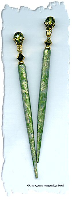 Greenest Meadow LongLocks ImpressioniStix Hair Sticks
