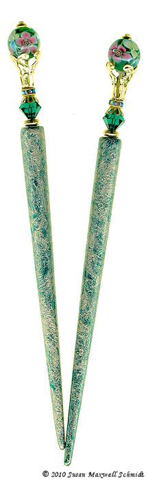 Green Gardens LongLocks Design - Click to see our hair accessories and jewelry catalog!