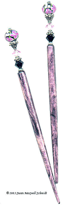 Hawaiian Midnight Special Edition LongLocks FantasyStix Hair Sticks