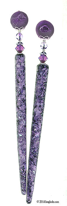 Hidden Beauty Special Edition PearliStix LongLocks HairSticks - Click to see our full catalog!