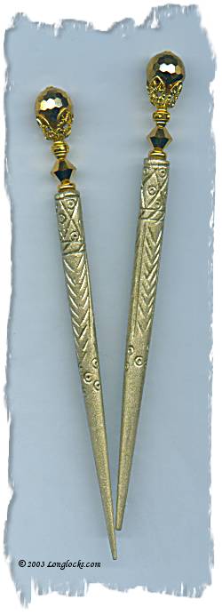 High Karat LongLocks GlimmerStix Hair Accessories
