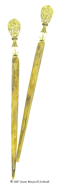 Iced Lemon LongLocks ArtiStix Hair Sticks