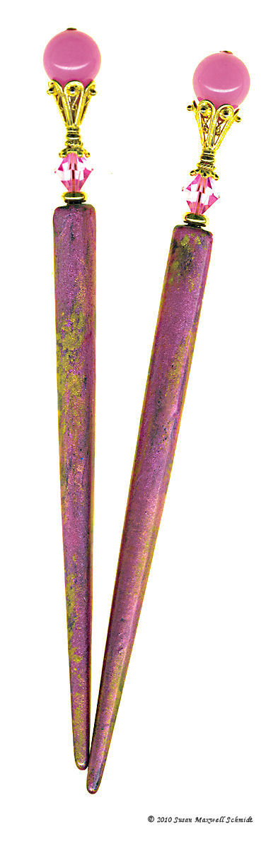 Jade Goddess LongLocks LuminiStix Hair Jewelry Design