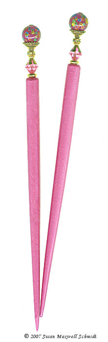 Japanese Blooms LongLocks RapunzelStix Hair Sticks