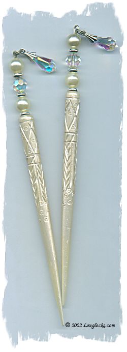Joy LongLocks BridalStix HairSticks