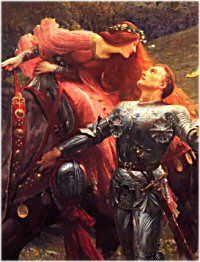 La Belle Dame Sans Merci by Sir Frank Dicksee