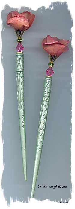 La Vie En Rose RoseStix Hair Sticks