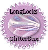 LongLocks GlitterStix Badge